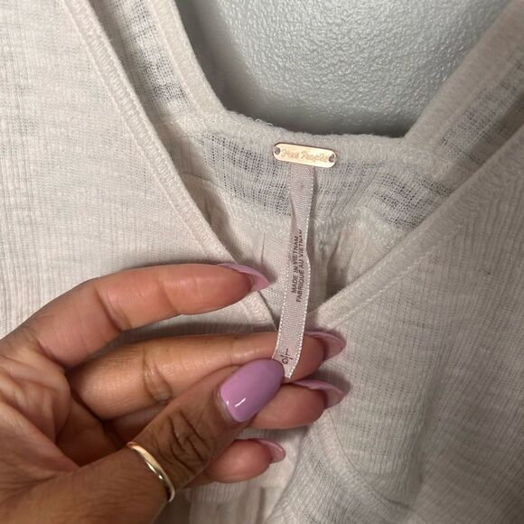 Free People Zinia V Neck Tank Top - Picture 4 of 4